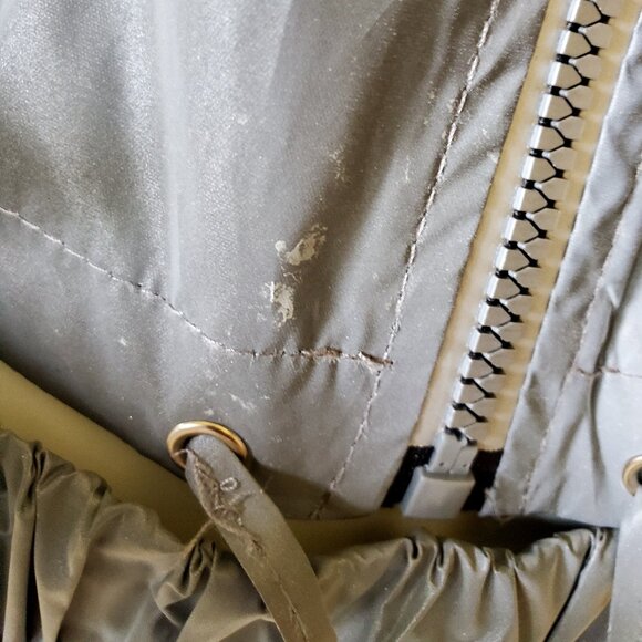 Hot & Delicious Women's Gray Reflective Hooded Tracksuit SZ M - Picture 13 of 14